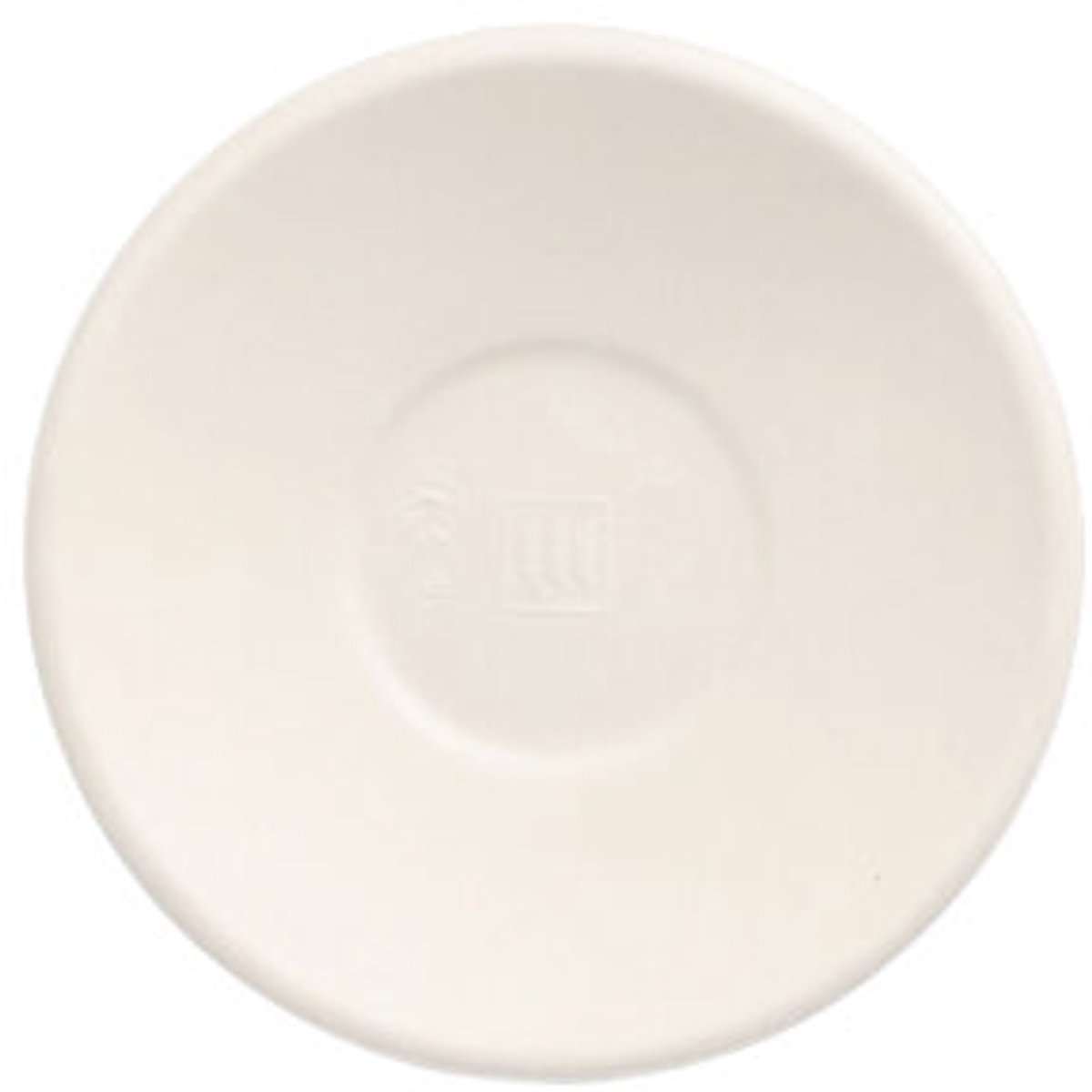 50 Borden Suikerriet pure rond Ø 9 cm · 1,3 cm wit Cella