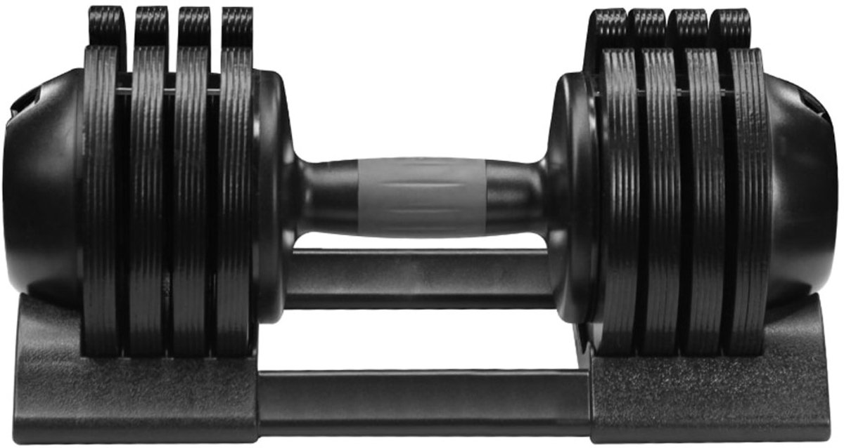 Fitpaddy Verstelbare Dumbell - Halter - Gewichten Halterset - 1,5 kg t/m 10 kg - Krachttraining - Fitness - Gym - Sport - Crossfit - Zwart - 1 Stuk – foto 6