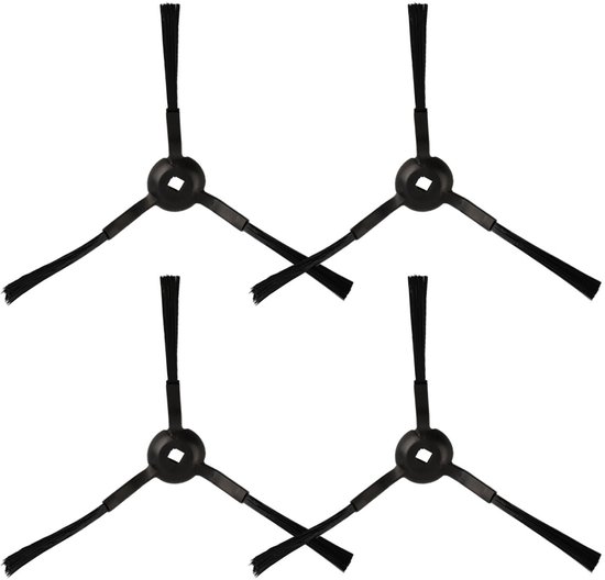 Zijborstelaccessoires geschikt voor Blaupunkt BPK VCBB1XTE en VRillo J300 - 4 stuks van SmartQare — afbeelding 5