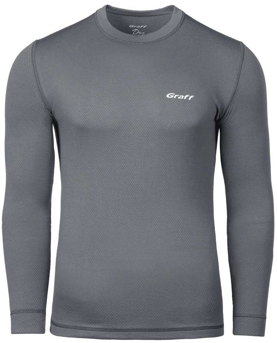 Graff Thermo Active Korte Mouwen Basislaag Grijs XL Man
