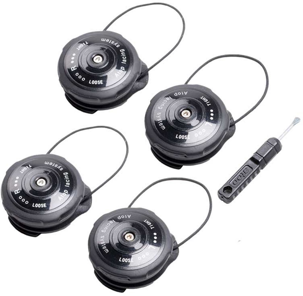 Cube Reel Knob Disc Sluiting Zilver EU 36-39 Man