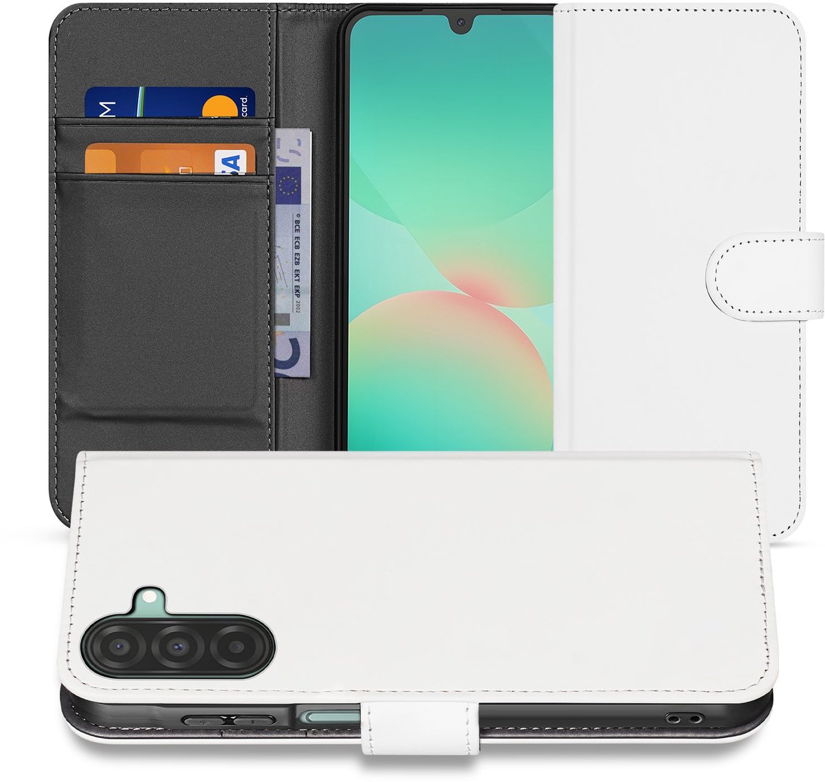 Samsung Galaxy A26 Book Case – PU Leer