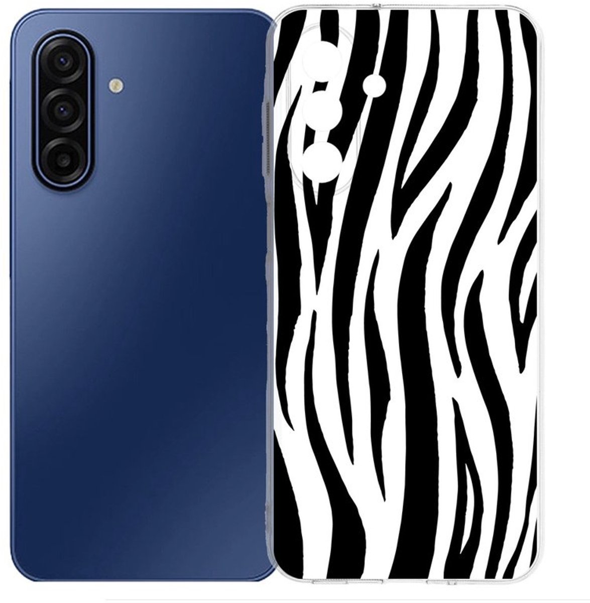TPU Hoesje Samsung Galaxy A17 - Zebra Backcover