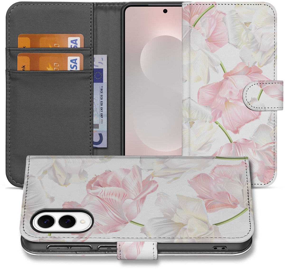 Samsung Galaxy S25 Edge Hoesje Lovely Flowers