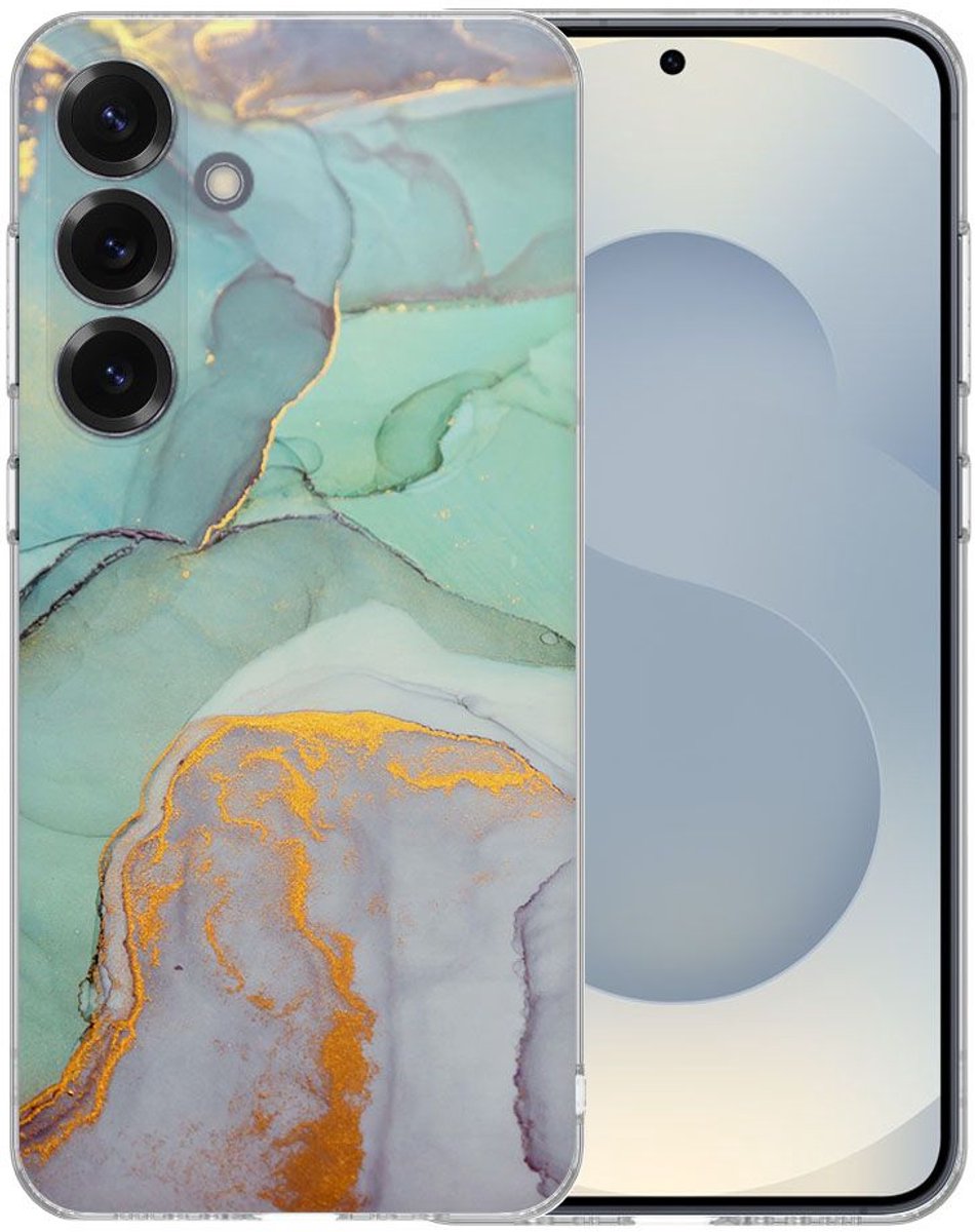 TPU Hoesje Samsung Galaxy S25 - Watercolor Mix Backcover