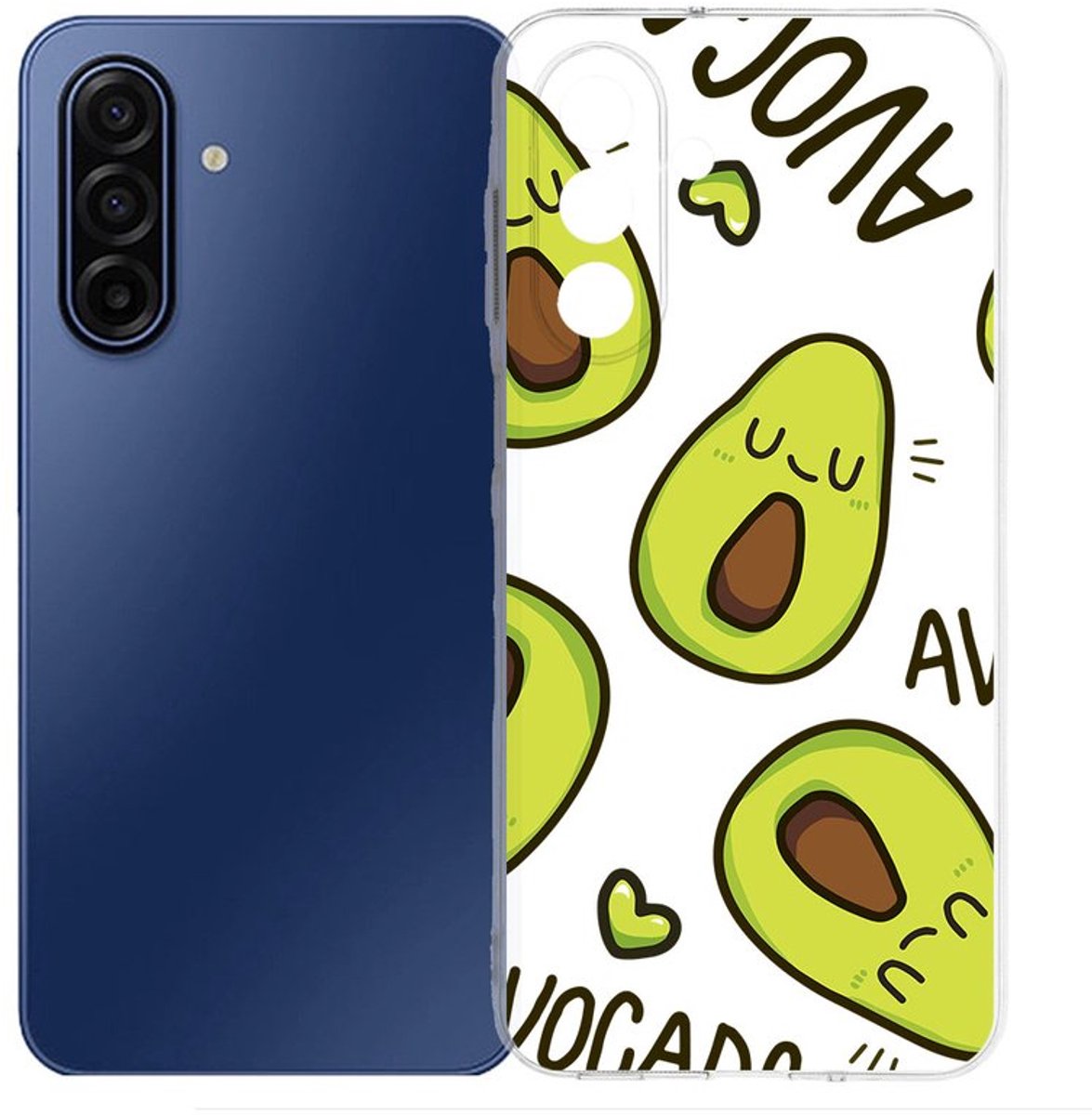 TPU Hoesje Samsung Galaxy A17 - Avocado Singing Backcover