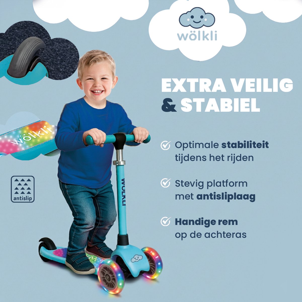 Wölkli Noaz - LED Kinderstep thumbnail 3