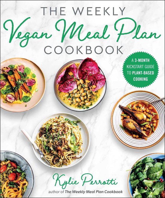The Weekly Vegan Meal Plan Cookbook - cover