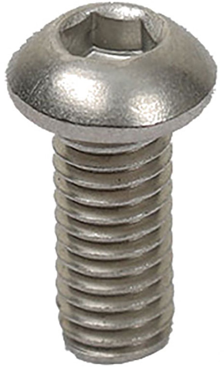 Pike N Bass Trhc Inox M6 Schroef 50 Eenheden Goud 14 mm