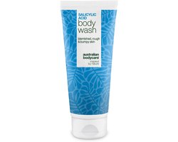 Salicylzuur Body Wash voor een onzuivere rug en billen — Salicylzuur Douchegel tegen puistjes en poriën. Met salicylzuur, niacinamide, zink PCA en hydraterende glycerine.