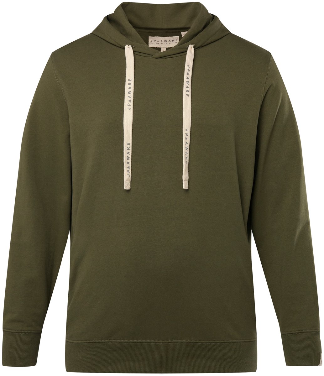 JP 1880 - Heren - Hoodie FLEXNAMIC® duurzaamheid - Bosgroen - Maat 7XL