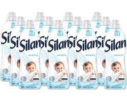 Silan Wasverzachter - Sensitive 880ml - 12 x 40 Wasbeurten - Hypoallergeen - Voordeelverpakking