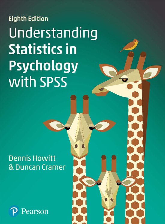 Understanding Statistics in Psychology with SPSS - cover
