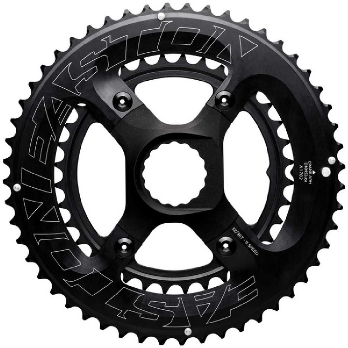 Easton Spider/ring Assembly Ea90 4b 11spd Kettingblad Zwart 52/36t