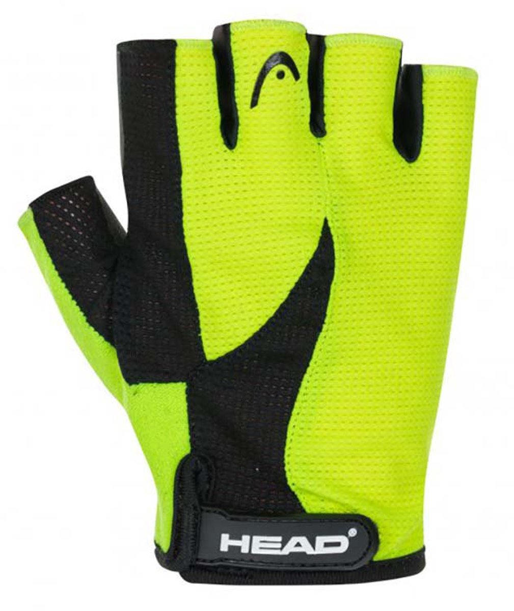 Head Bike 7011 Korte Handschoenen Geel M Man