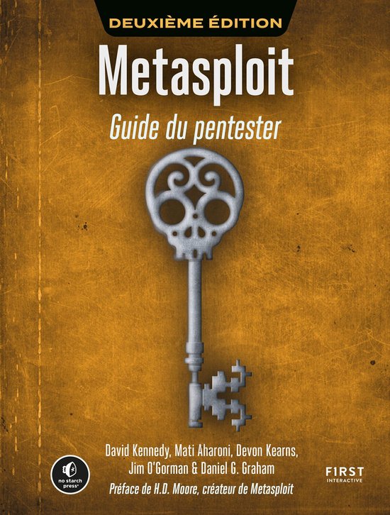 Metasploit - Guide du pentester - cover