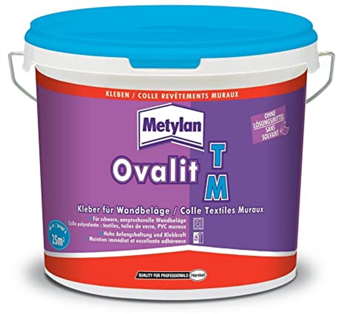 Kant-en-klare lijm voor wandbekleding - Oplosmiddelvrij - 5 kg