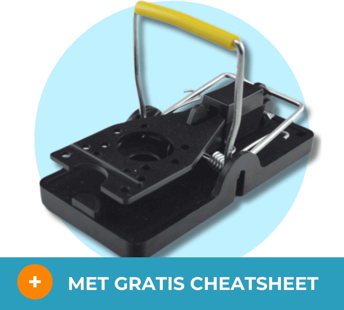 Unpest muizenval/muizenklem - Effectieve Muizenval - Met gratis cheatsheet