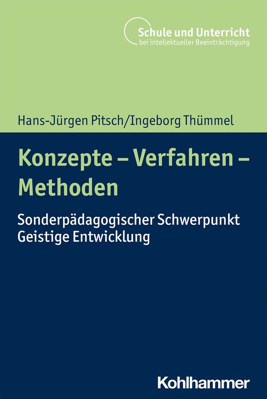 Konzepte - Verfahren - Methoden - cover
