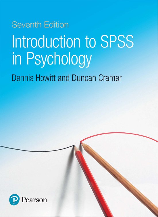 Introduction to SPSS in Psychology - cover