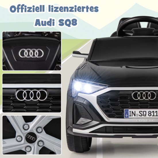 Audi Q8 elektrische kinderauto kopen - kinderauto's