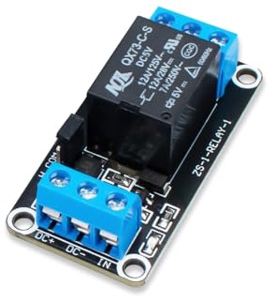 Oiyagai 4 Stück 12V Ein 1-Kanal-Relaismodul Board Shield mit