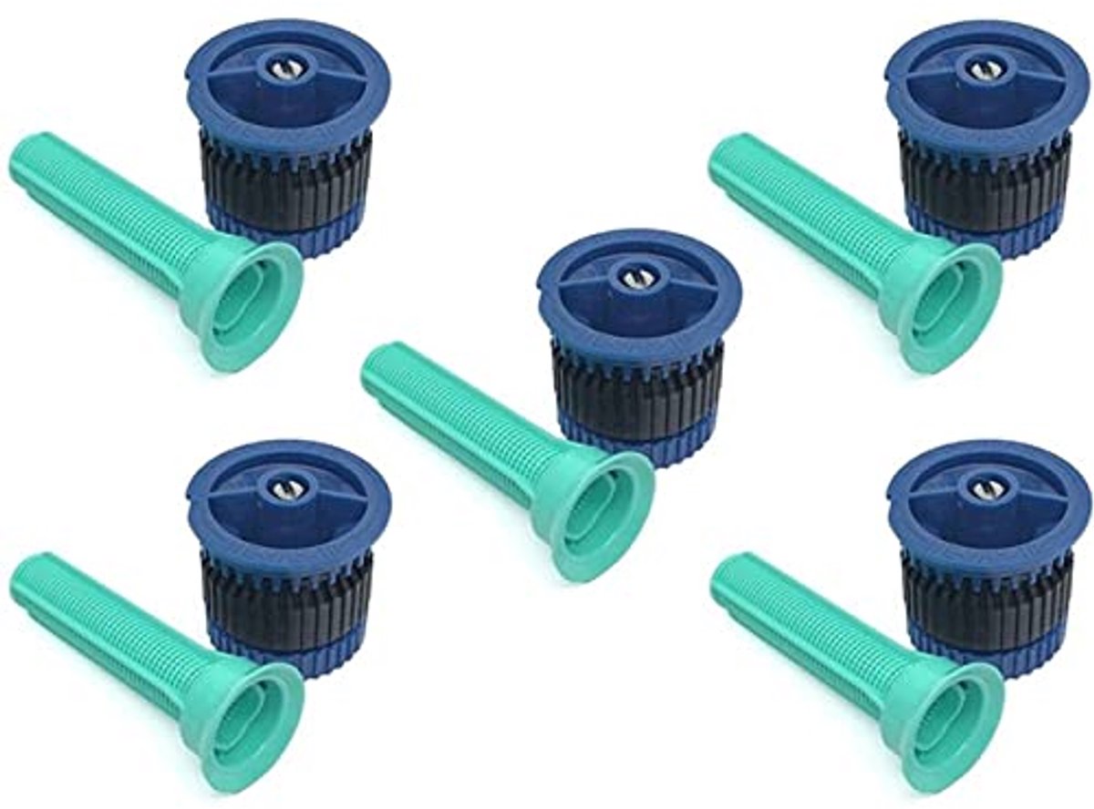 Verstuiver Mondstuk - Besproeiingskop - Efficiënt Besproeien - Waterbesparend - 5 Stuks - Donkergroen