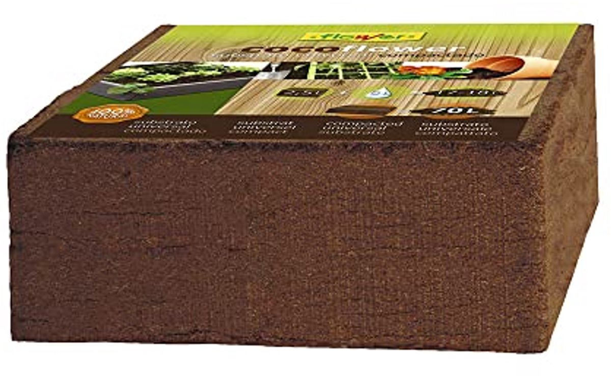 Kokossubstraat 70 liter voor Bloemen en Planten