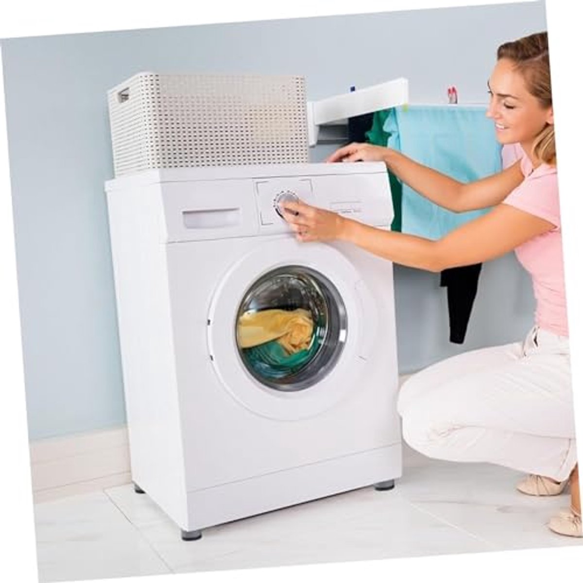 Universele Wasmachine Voetkussens - 4 Stuks Anti-Vibratie Trillingsdempers