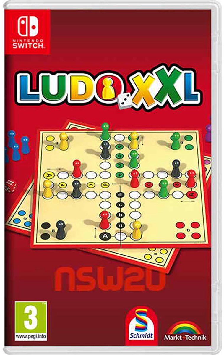 Nintendo Games Switch Ludo Xxl Code In Box Transparant PAL