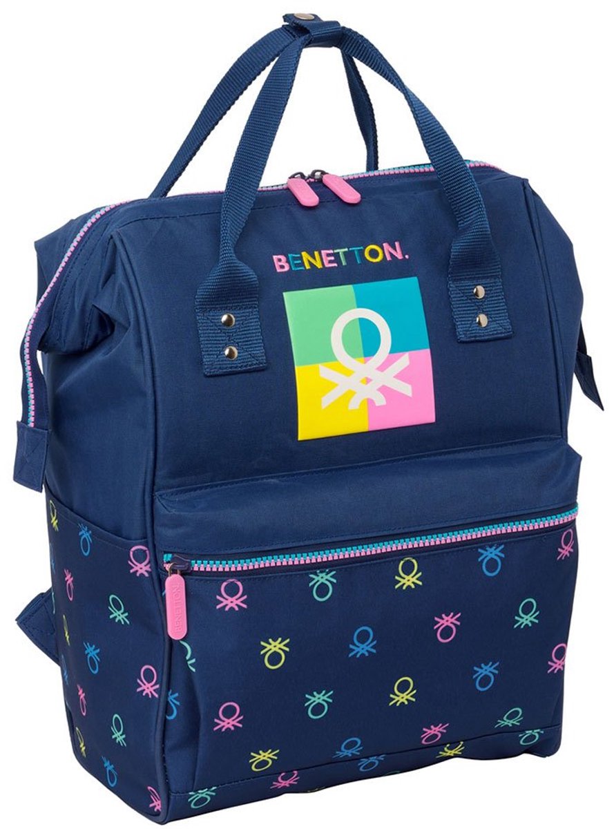 Laptoptas Benetton Cool Marineblauw 27 x 40 x 19 cm