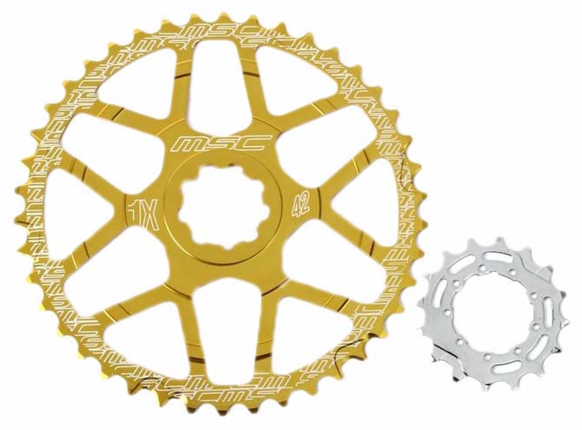 Msc Ratio Expander Tandwiel Goud 42/16t