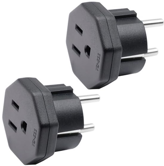 Universele Reisadapter 2 USB 2 Type C Stroomadapters EU VK VS China Australië Ierland Universele Reisadapter 2 USB 2 Type C Stroomadapters EU VK VS China Australië Ierland