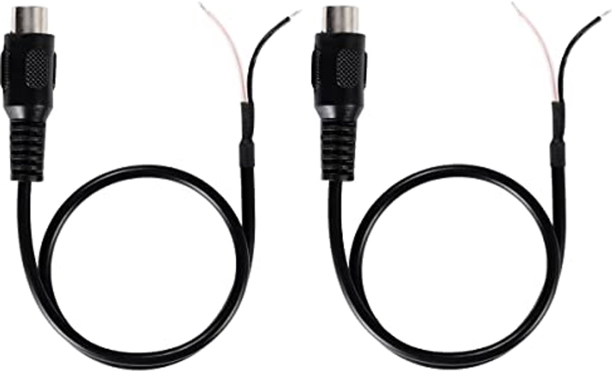 30 cm Luidsprekerkabel RCA Female Connector naar Blote Draad - Audio/Video Kabel voor Versterker en Luidsprekers