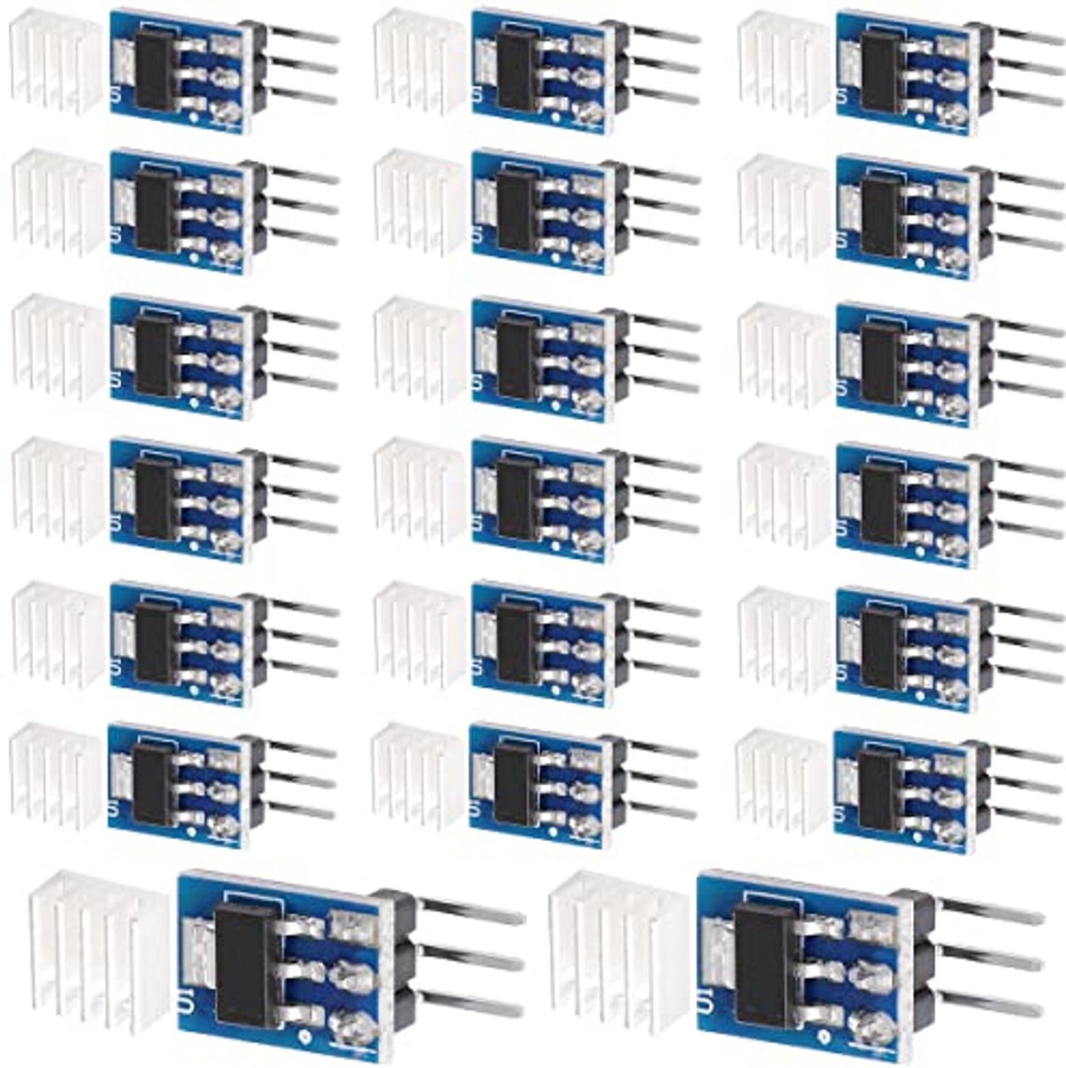 Image of 20 stuks DC-DC Spanningsregelaar 3,3 V - Verlaag 4,75 V tot 12 V naar 3,3 V