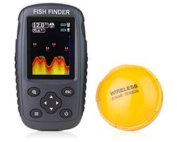 Draagbare Viszoeker met Draadloze Sonar en Dieptelocator voor Nauwkeurige Vissignalen