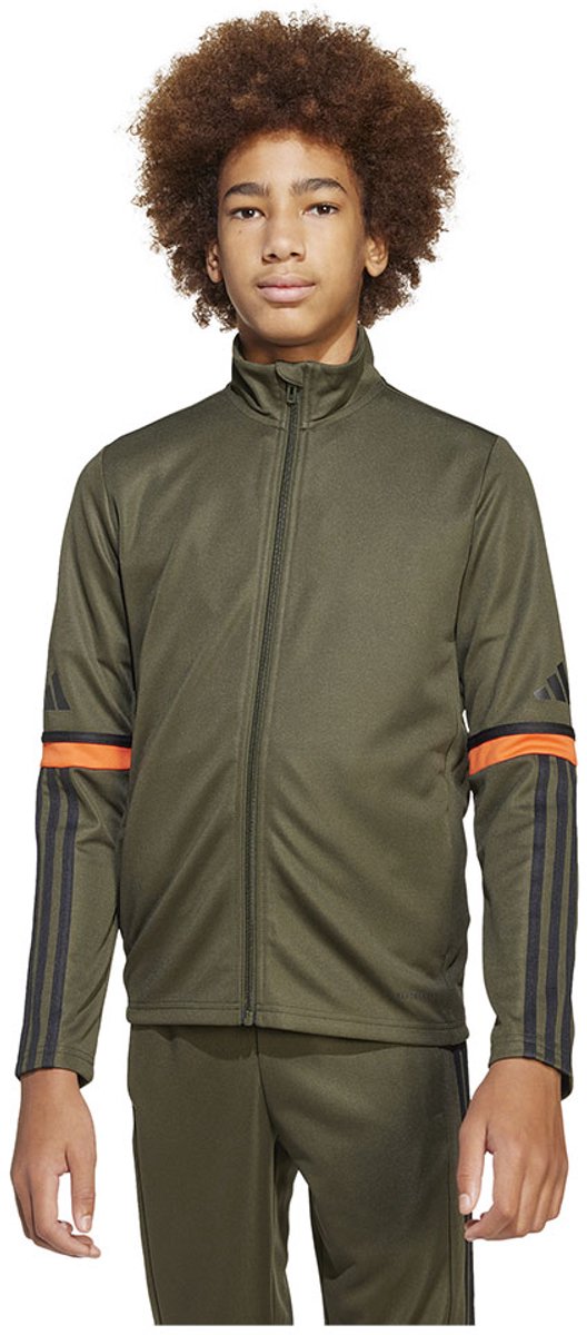 Adidas Squadra 25 Training Trainingsjack 13-14 Years Kinderen Oranje