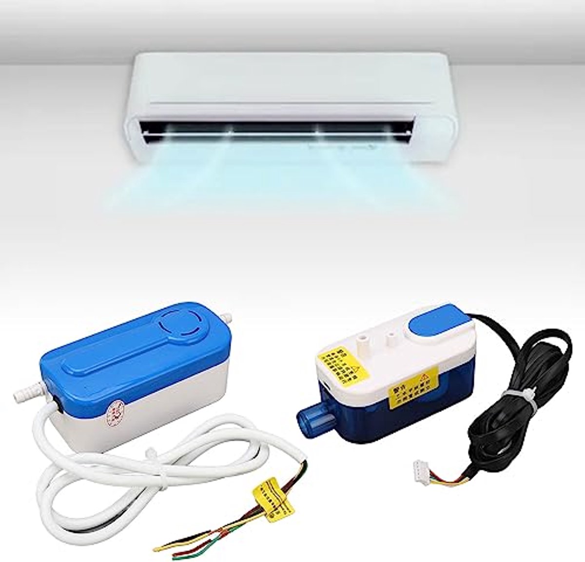 Mini Condensaatpomp voor Airconditioners en Ontvochtigers - Automatische Afvoerpomp met Lage Geluidsproductie