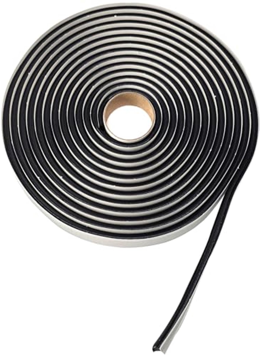 Butyl rond koord 8 mm x 6 m - Afdichtband voor verschillende toepassingen