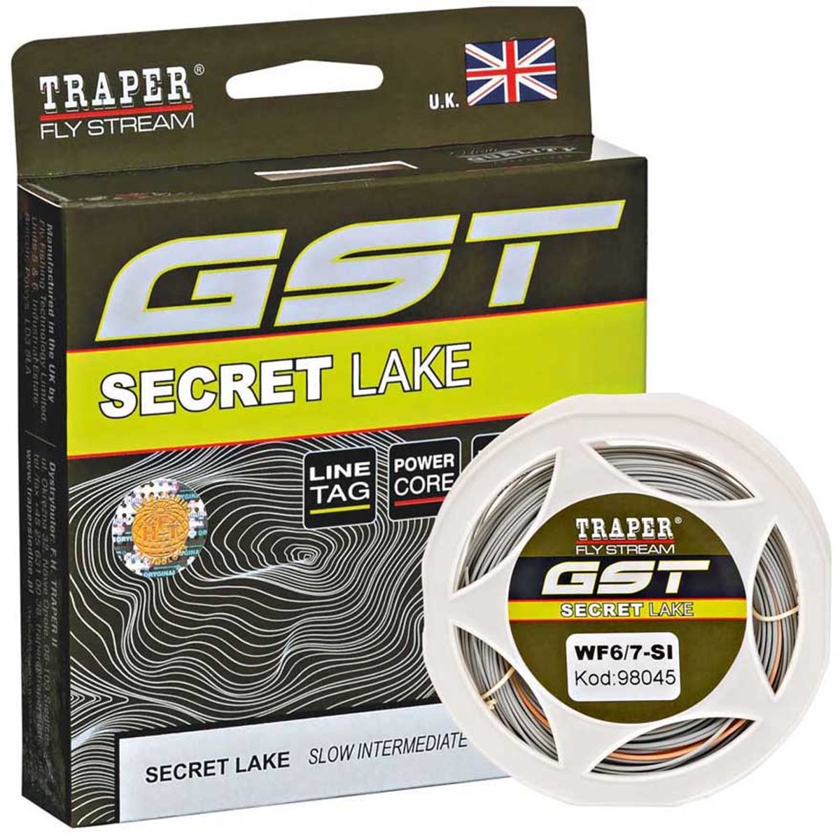 Traper Fly Gst Secret Lake Si Vliegvissnoer 32 M Transparant Line 6 / 7