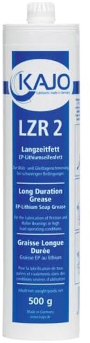 Langdurig vet cartridge 500 g - Drukbestendig van -30 tot +120 graden C