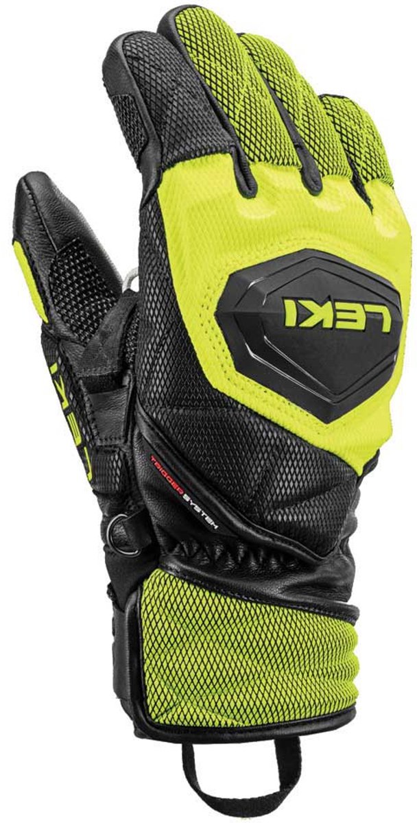 Leki Alpino Wcr Venom 3d Handschoenen Groen,Zwart 16-17 Years Kinderen