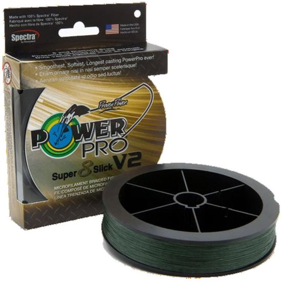 Power Pro Super 8 Slick V2 Gevlochten Vislijn 135 M Groen 0.280 mm van Power Pro — afbeelding 2