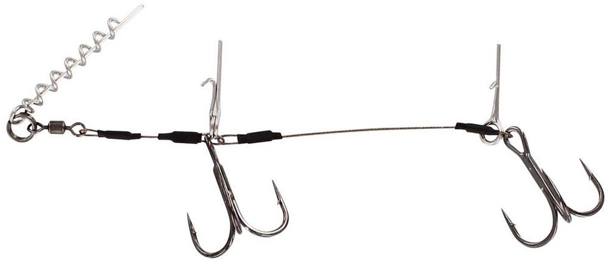 Westin Add-it Shallow Rig Double Leider Zilver 150 mm
