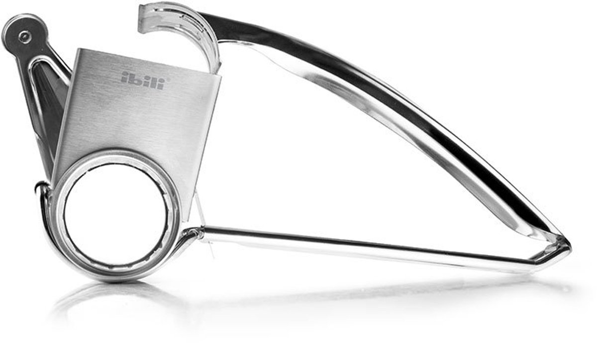 Ibili Roterende Kaasrasp Zilver