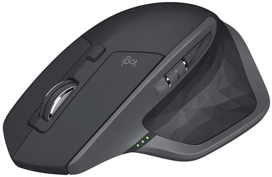Logitech MX Master 2S - Draadloze Muis - Bluetooth versie - Grafiet