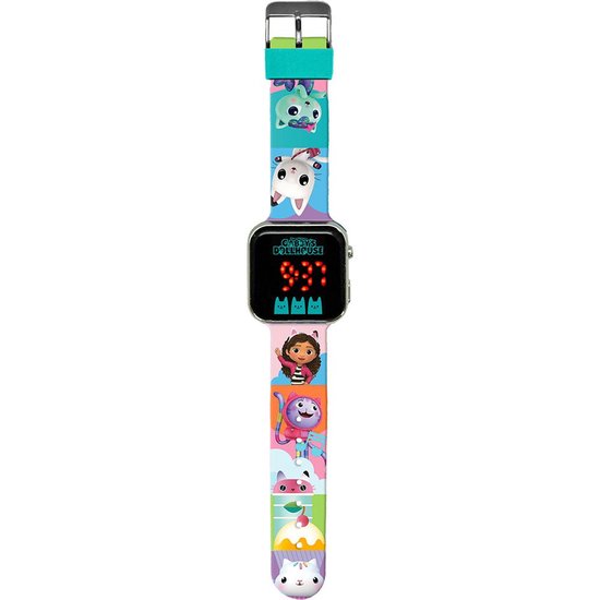 Gabby's Poppenhuis digitaal projectiehorloge