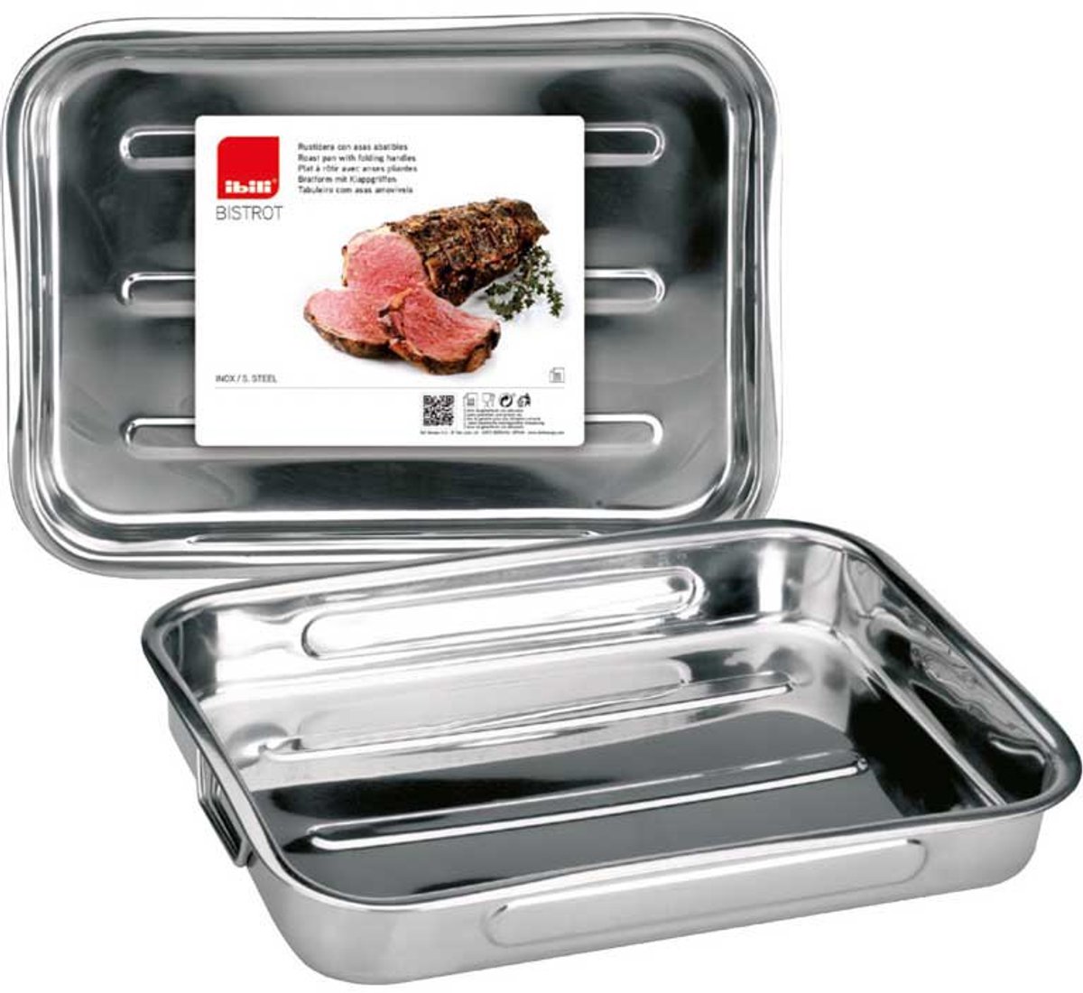 Ibili Inox Bistrot 30 Cm Rooster Zilver