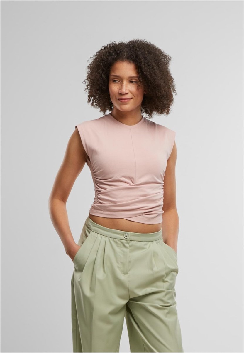 Urban Classics Wide Leg Wijde broek Taille 31 inch Groen