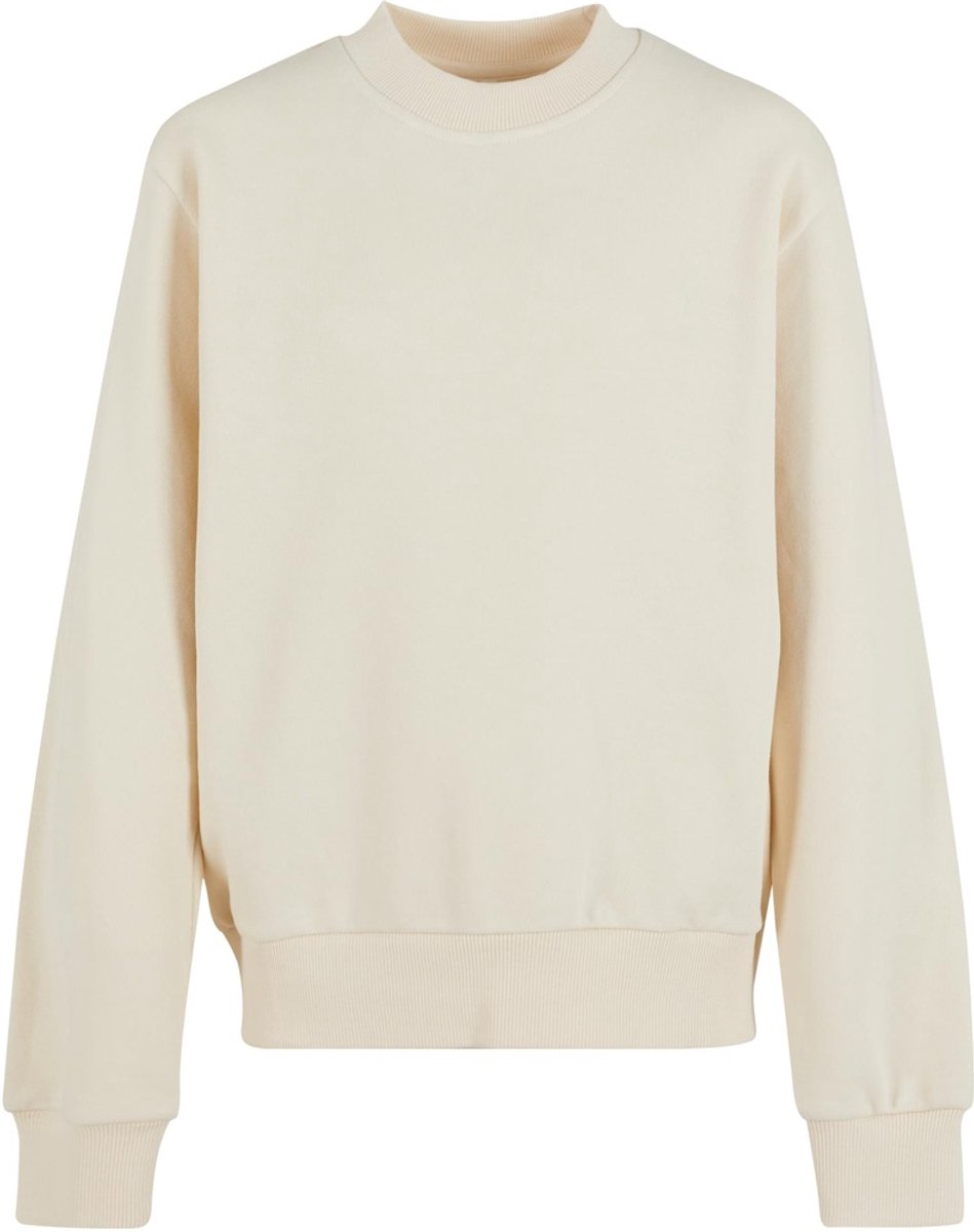 Urban Classics Light Terry Crew Sweater/trui kinderen Kids 110/116 Beige